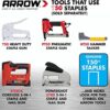 Arrow A50824 T50 Staples, 1/2 Inch (12 mm)