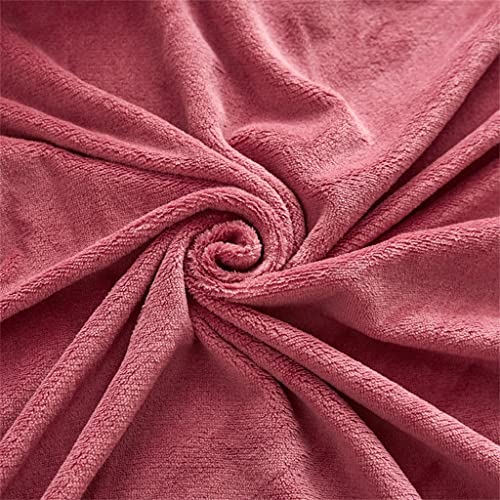 LIUZH Crystal Fleece Bed Hat Mattress Cover Coral Flannel Bed Cover Plus Fleece Three-piece Set Farai Fleece Bed Hat (Color : D, Size : 180 * 200