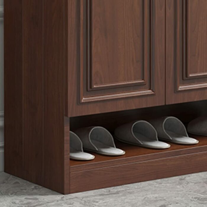 JYDQM Entrance Shoecabinet Wooden Household Entrance Vertical Shoe Cabinets With Door Storage Gabinete Living Room Furniture