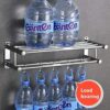 Towel Rack Double Towel Rail Bathroom Towel Shelf Wall Mounted Hand Towel Holder 304 Stainless Steel Towel Shelf for Bathroom Kitchen-A-80cm (Siz