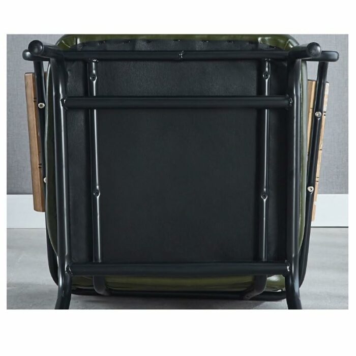 JJZXD Armrest Seat Cushion Dining Chairs Comfortable Upholstered Chair Backrest Bar Kitchen Furniture
