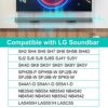 Loyeenha Pair Wall Mounting Bracket for LG Sound bar for SH2 SH4 SH7 SPH2B-P SPH5B-W NB3540 NB554 S54A1-D NB5540 NB4540 S44A1-D NB4540 NB4540 NB5