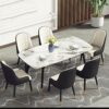 dining chair Kitchen Dining Room Furniture Chairs Modern PU Leather Design Dining Chair Soft Padded Seat Office Lounge Chair Reception Chair (Col