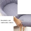 dining chair Dining Chairs Set - Corner Kitchen Counter Chairs, Dining and Kitchen Side Chair with Wood Legs Accent Chair Backrest Armchair for L