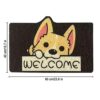 Welcome Mat, Durable Indoor Door Mat, Stylish Cartoon Design, Non-Slip, Soft and Elastic, Door Mats are Suitable for Outdoor Doors, Entrances, In