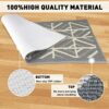 YOKUPOTAC Door Mats Indoor, 50 x 80 cm Doormats Non Slip, Dirt Trapper Doormat for Front Door, Heavy Duty Dog Door Mat Washable, Low-Profile Abso