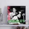Vinyl Record Holder Display Stand - Tabletop Now Playing Album Cover Holder - Now Spinning Record Rack - Single CD Stand LP Display Shelf - Woode