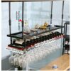 Stylish Simplicity Ceiling Stylish Simplicity Down Wine Bottle Rack Stylish Simplicity Industrial Retro Metal Stylish Simplicity Goblet Rack Crea