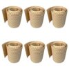 workingHOUSE Polyrattan Privacy Screen Strips for Double Bar Mesh Weatherproof Strips for Fence, Balcony and Terrace - Maintenance-Free and Easy