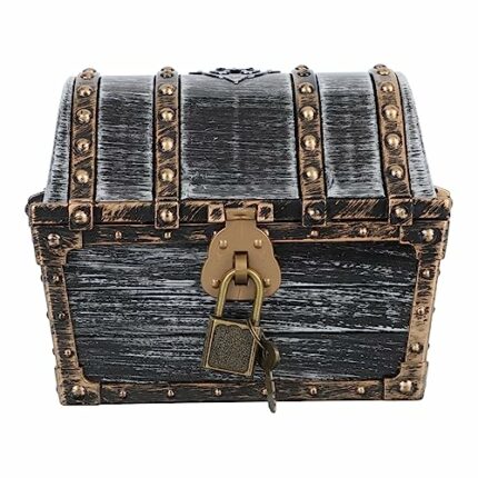Zerodeko 1pc Box Pirate Box Plastic Playes Kids Treasure Chest Wooden Treasure Chest Box Girl Treasure Chest Metal Treasure Chest Jewelry Treasur