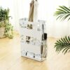Zhehao Umbrella Stands for Entryway Metal Umbrella Holder 11.81 x 4.33 x 17.72 Inches Freestanding Rectangular Umbrella Rack Hollow Cane Stand wi