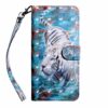 Thoankj Samsung A14 4G/5G Phone Case Shockproof 3D Soft PU Leather Flip Notebook Wallet Cases with Magnetic Stand Card Holder Slot Folio Bumper P