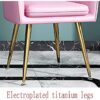 dining chair Office Business Reception Chairs Conference Chairs Desk Chair Set of 4 Lazy Makeup Stool Furniture Hotel Nail Shop Sofa Chair Nordic