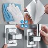 Shower Head Holder, Adjustable Angle Shower Holder, Strong Paste Hand Shower Bracket No Drilling, Universal Wall Mount Bracket, ABS Plastic