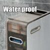 OPSREY Bathroom Storage Cabinet for Small Spaces, Storage Cabinet for Skinny Bathroom Storage Corner Floor, Slim Toilet Paper Storage Cabinet