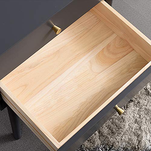 JYDQM All Solid Wood Simple Bedside Table Nordic Bedroom Locker Small Apartment Storage Cabinet Mini Bedside Cabinet