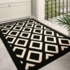TOMEX Door Mat Indoor Outdoor Doormat, 2023 Upgraded Non-Slip Floor Mat, Welcome Mat for Home, Garden, Garage（24” x 36” /60 x 90cm, Pike Style）