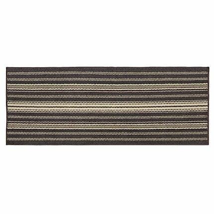 JVL Hubble Machine Washable Latex Backed Runner Doormat, 57x150cm, Dusk