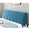 Zoey's store Easy-Going Stretch Bed Headboard Slipcover,Small Square Jacquard Bed Head Cover, Dustproof Protector Cover for Bedroom Decor (Navy B