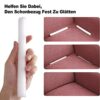 Foam Stick For Stretch Sofa Slipcover, Tuck Grips Couch Cover Fasteners Elastic Foam Strip Changeable Shape, Non Skid Foam For Recliner Slipcover