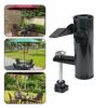 1 Pcs Umbrella Holder Fence,Patio Umbrella Clamp,Deck Umbrella Stand,Umbrella Stand for Beach,Umbrella,Deck,Balcony,Outdoor Patio (Black)