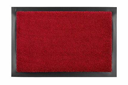 FRIENDS Selena Doormat Entrance Door Mat for indoor use, rot - red, 40 x 60 cm