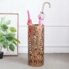 Yoiimiya Umbrella Stand Household Hotel,Hollow Umbrella Bucket,Multifunctional Umbrella Drain Stand Black