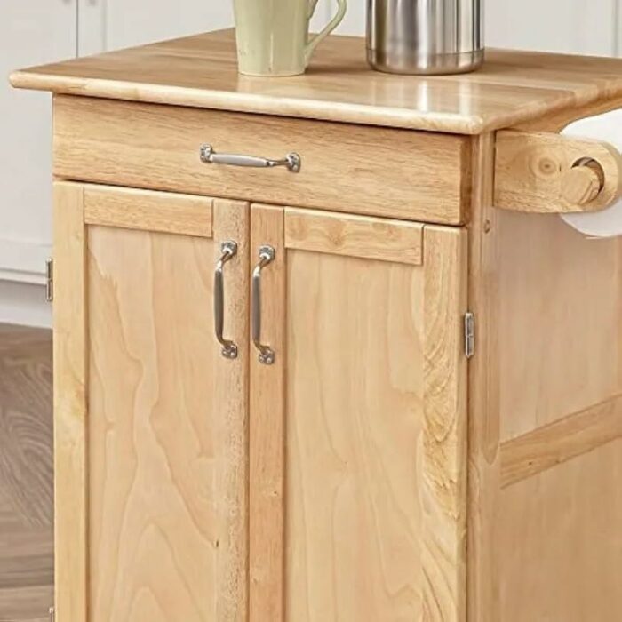 GRETD Kitchen Carts Mobile Kitchen Cart Furniture Kitchen Island Table Serving Cart Storage Cabinet
