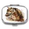Brown Bee Unemployed Philosophers Guild Pill Box Medicine Box Rectangular Medicine Box 2 Lattice Medicine Box