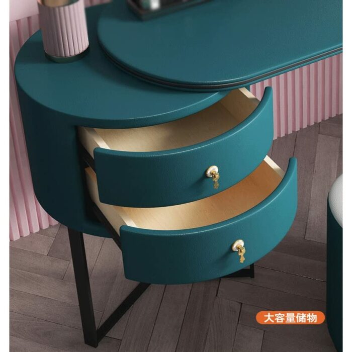 JJZXD Bedroom Dressing Table Vanity Table Multifunctional Dressing Table Organizer
