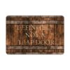 Ytanie Welcome Mats for Front Door Outdoor Entry Sorry The Dog is A Twat Doormat Non Slip Rubber Mat for Home Indoor Farmhouse Funny Kitchen Rugs