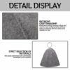 2PCS Durable Sauna Hat Felt Material Sauna Accessories Breathable Head Protection Ideal for Sauna Hot Spring Bathroom