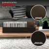 Richards Homewares Chocolate Stacking CD Tray