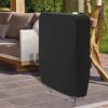 2Packs Folding Reclining Chair Cover with Storage Bag, 210D Oxford Heavy Duty Waterproof Zero Gravity Chair Covers Dustproof & Weather Resistant
