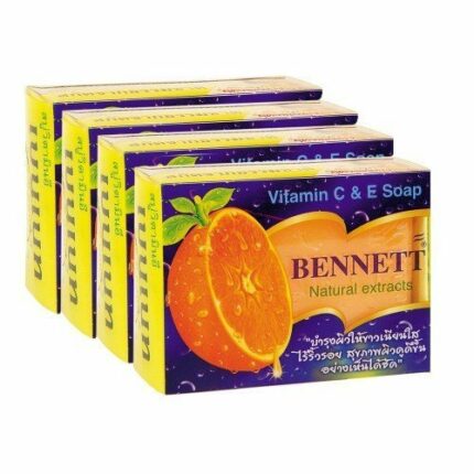 Bennett Vitamin E Soap Size 130 g. Pack4 by molona