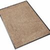 William Armes 3841700 Dandy , Soft Cotton Washamat Door Mat Small, Beige, 60 x 40