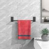 Towel Rail, No Drilling Bathroom Towel Rail, Self Adhesive Wall Mounted Hand Towel Holder Made of 304 Brushed Stainless Steel for Bathroom & Kitc