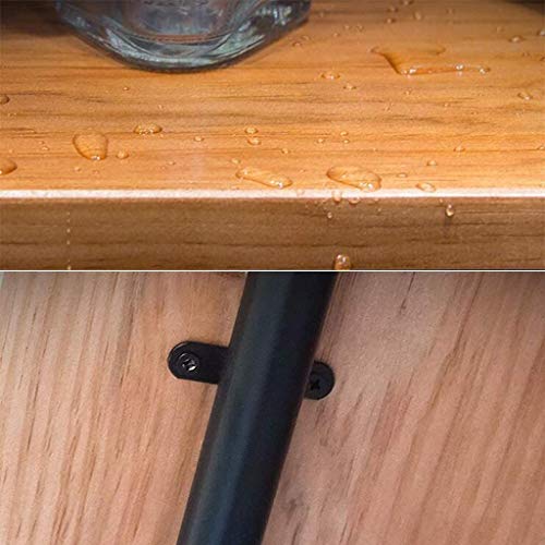 ZYZMH Wall Decoration Wine Rack, Home Wall Wine Rack, Vintage Industrial Wall Iron Wine Rack