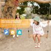 Wooden Swing Seat For Children And Adults,Garden Swing Seat With Adjustable Hemp Rope, Swing Seat For Garden Yard Indoor Outdoor Use Up To 100 Kg