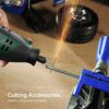 DEPSTECH Rotary Tool Accessories Kit, 420pcs Accessory Set, 1/8"(3.2mm) Diameter Shanks, High Performance Multi-use Universal Kit for Carving, Sa