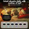 Essential Oil Diffusers Humidifier for Home: 400ml Aromatherapy Air Diffuser - Ultrasonic Aroma Vaporizer with Colours LED Light for Large Room -
