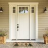 DII Indoor/Outdoor Natural Coir Easy Clean Rubber Back Entry Way Doormat For Patio, Front Door, All Weather Exterior Doors, 18 x 30 - Merry Chris