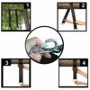 The Upgrade Welded Tree Swing Hanging Kit Holds 2100lbs, Easy & Fast Swing Hanger Installation to Tree- 2 Strap & Snap Carabiner Hook, Perfect fo