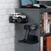 Screwless Extra Wide Floating Shelf Mount for Security Cameras Baby Monitors Speakers Plants Toys & More, Universal Holder Strong Adhesive Easy t