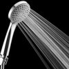 Shower Head,SAMODRA Low Water Pressure Boosting Handheld Shower Head High Pressure Water Saving 3 Powerful Spray Settings for Bathroom – Chrome
