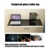 FALIYORS Wall-mounted Table Folding Kitchen Wood Dining Tables Living Room Furniture Kitchen Multi-use Computer Laptop Desk Space Saving For Home