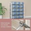 5-Tier Shoe Rack For Closet 15-20 Pairs Metal Free Standing Shoe Organizer Easy Assembly Shoe Storage Sturdy Shoe Shelf For Entryway, Garage, Bed