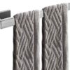 Towel Rails Stainless Steel Wall-Mounted Towel Rack For Kitchen Perforated Towel Ring For Bathroom 35CM(Color:Brush)