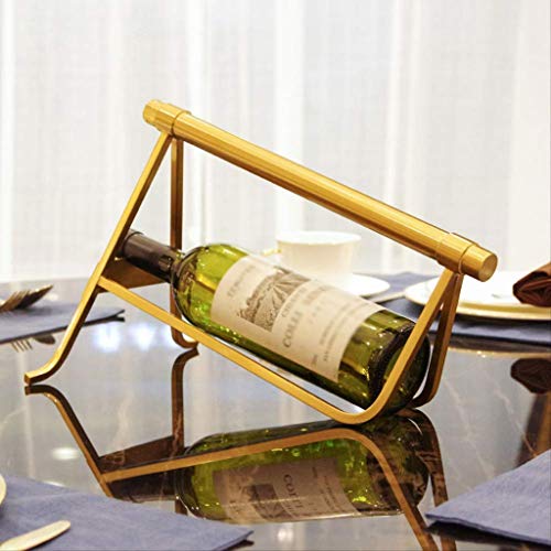 CZDYUF Stainless Wine Rack - Wine Rack Decoration Restaurant Wine Rack Home Creative Furnishings