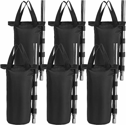 XINFULLWOL Tent Weights,Canopy Weight Sand Bags for Pop Up Gazebo,Outdoor Sun Shelter Umbrella,Tents for Parties,for Outdoor Easy Up Canopy and B